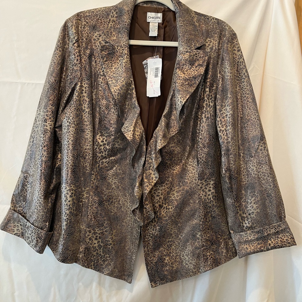 Chico’s L lightweight jacket